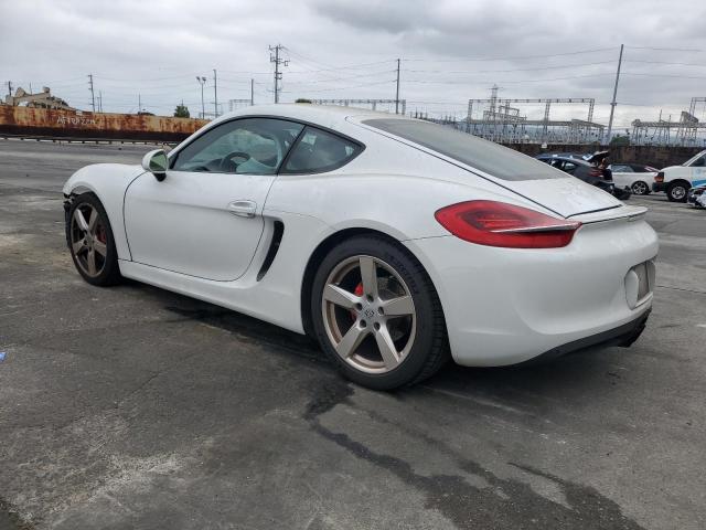 PORSCHE CAYMAN S 2015 white  gas WP0AB2A80FK180138 photo #3
