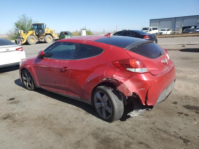 HYUNDAI VELOSTER 2014 red  gas KMHTC6ADXEU196792 photo #3