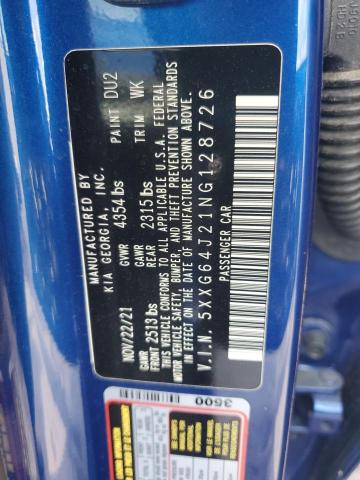 2022 KIA K5 GT LINE - 5XXG64J21NG128726