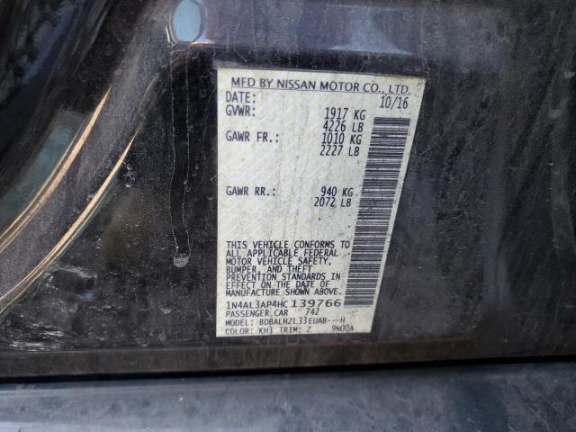 2017 NISSAN ALTIMA 2.5 - 1N4AL3AP4HC139766
