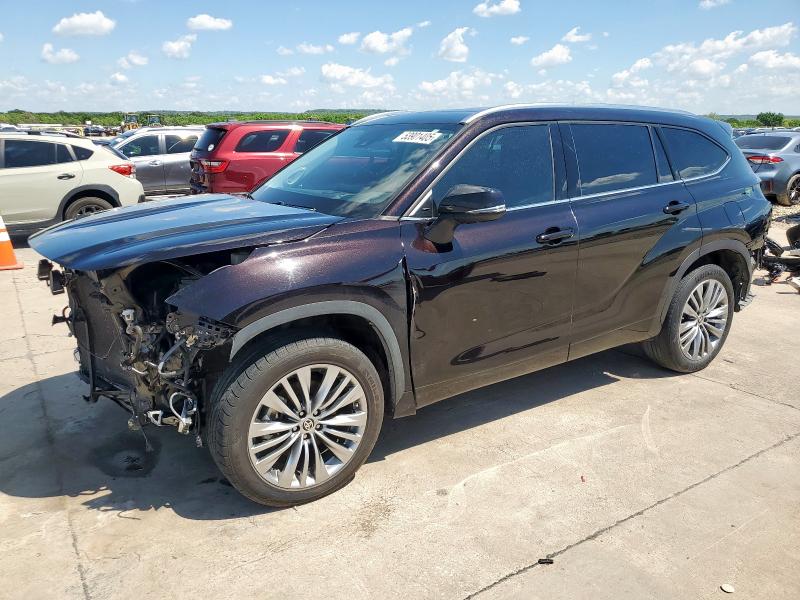 Vin: 5tdfzrah7ls027559, lot: 53901405, toyota highlander platinum 2020 img_1
