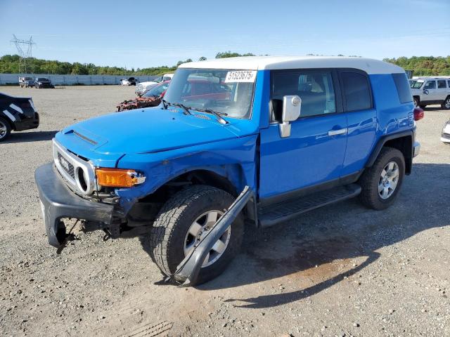 TOYOTA FJ CRUISER 2007 blue  gas JTEBU11F270097858 photo #1