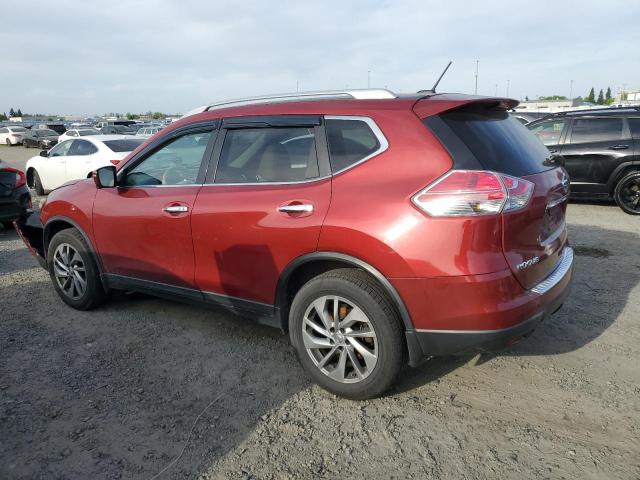 NISSAN ROGUE S 2014 red  gas 5N1AT2MV3EC802640 photo #3