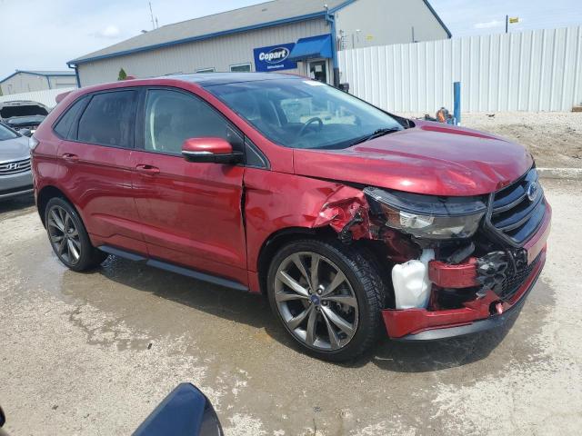 Vin: 2fmpk4ap2jbc62724, lot: 55039005, ford edge sport 20184