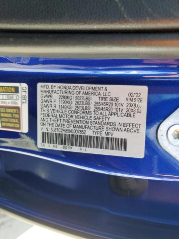 2022 ACURA RDX A-SPEC - 5J8TC2H85NL007852