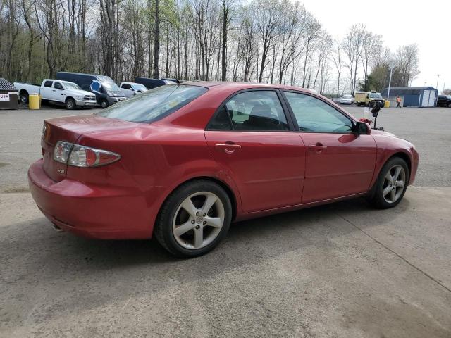 MAZDA 6 S 2006 red sedan 4d gas 1YVHP80D665M71172 photo #4