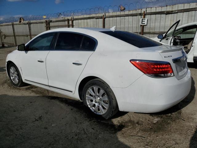 BUICK LACROSSE 2012 white  gas 1G4GC5ERXCF285118 photo #3