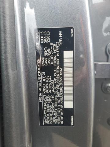 2016 VOLVO XC90 T6 - YV4A22PK5G1037371