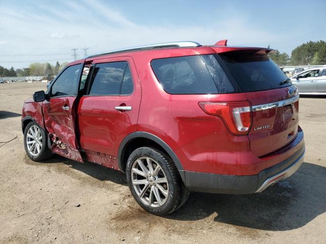 Vin: 1fm5k8f8xhgb82090, lot: 54392855, ford explorer limited 20172