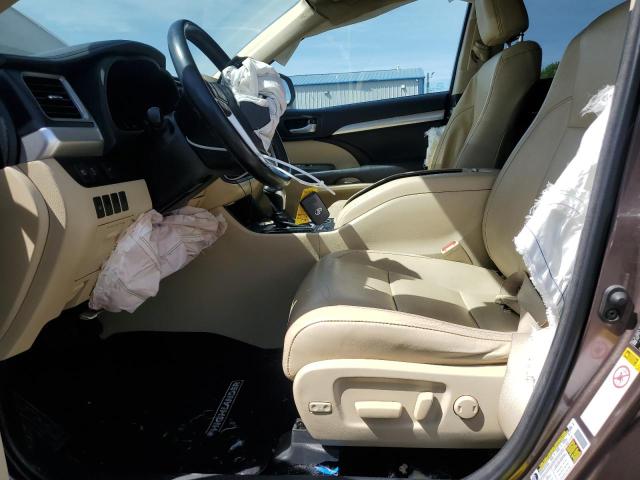 2017 TOYOTA HIGHLANDER - 5TDJZRFH5HS398276