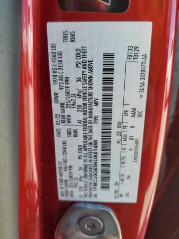 2022 FORD ESCAPE SE - 1FMCU0G65NUA01488