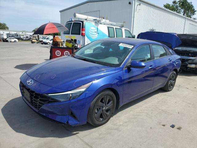 Vin: 5nplm4agxnh077442, lot: 54593185, hyundai elantra sel 2022 img_1