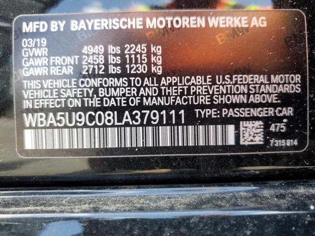2020 BMW M340XI WBA5U9C08LA379111