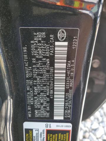 2015 TOYOTA AVALON XLE - 4T1BK1EB4FU137085