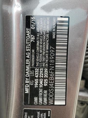 2015 MERCEDES-BENZ CLA 250 - WDDSJ4EB6FN189097