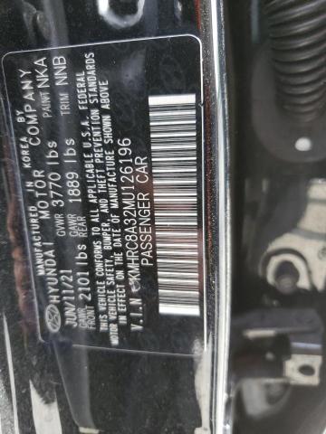 2021 HYUNDAI VENUE SEL KMHRC8A32MU126196