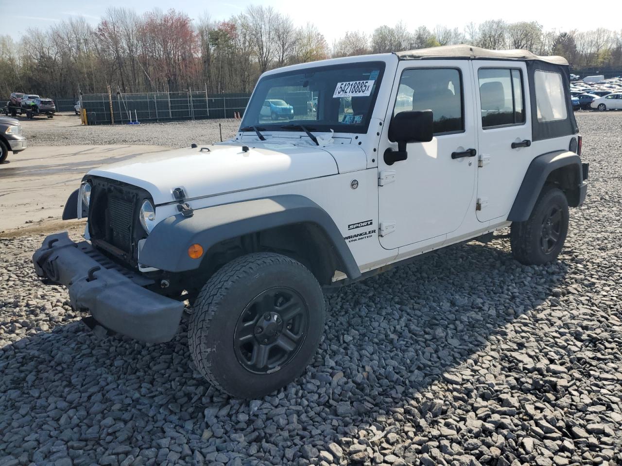  Salvage Jeep Wrangler