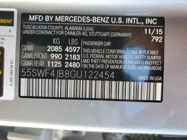 2016 MERCEDES-BENZ C 300 - 55SWF4JB8GU122454