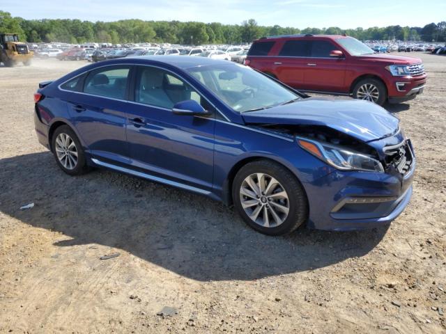 Vin: 5npe34af6hh500671, lot: 54062575, hyundai sonata sport 20174