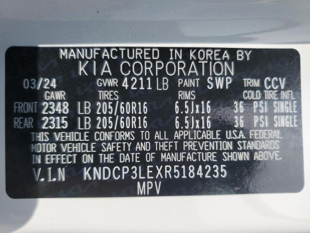 2024 KIA NIRO LX - KNDCP3LEXR5184235