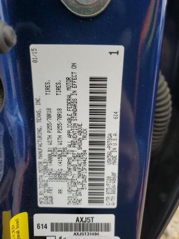 2015 TOYOTA TUNDRA CRE - 5TFDW5F13FX442784