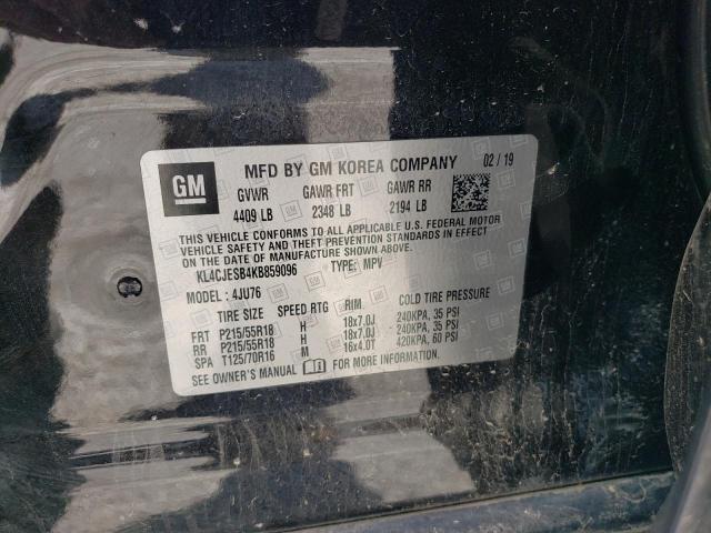 2019 BUICK ENCORE PRE - KL4CJESB4KB859096