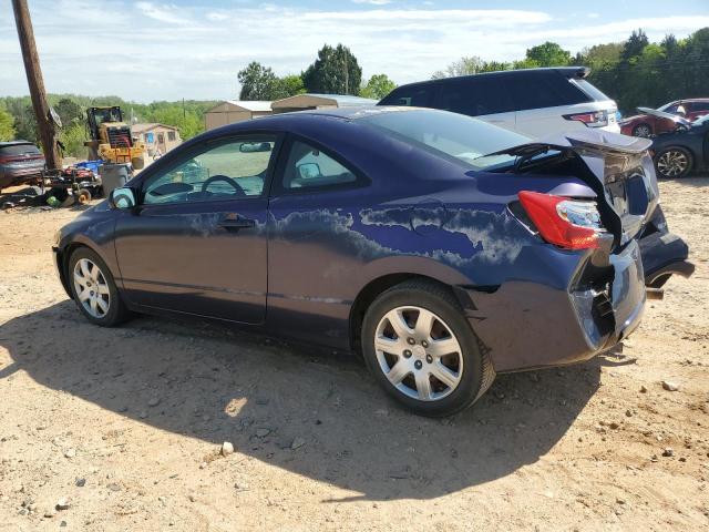 HONDA CIVIC LX 2008 blue  gas 2HGFG12628H535126 photo #3