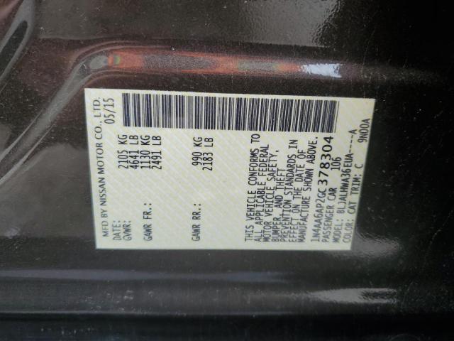 2016 NISSAN MAXIMA 3.5 1N4AA6AP2GC378304