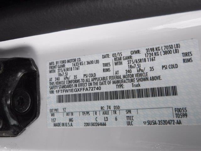 2015 FORD F150 SUPER - 1FTFW1EGXFFA72740