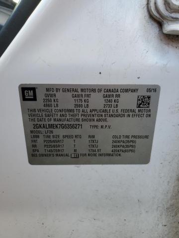 2016 GMC TERRAIN SL - 2GKALMEK7G6356271
