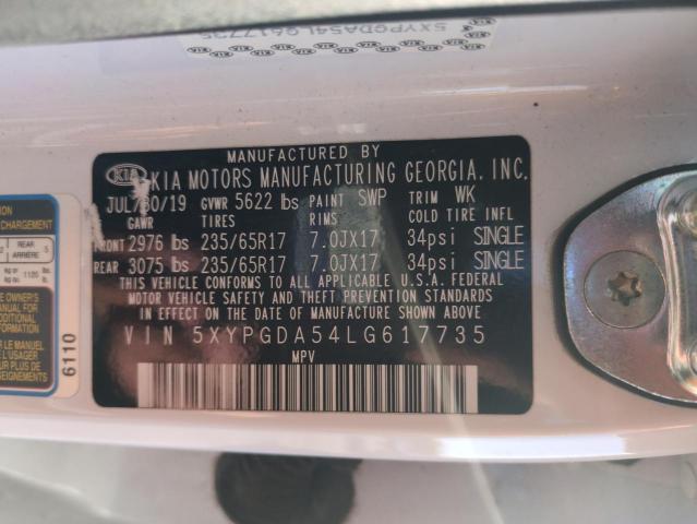 2020 KIA SORENTO S - 5XYPGDA54LG617735