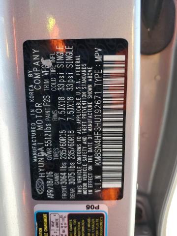 2017 HYUNDAI SANTA FE S #3297862818