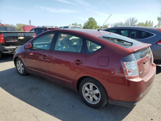 TOYOTA PRIUS 2005 maroon hatchbac hybrid engine JTDKB22U057006250 photo #3
