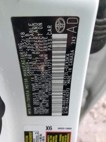 2018 TOYOTA COROLLA L - 2T1BURHE0JC111771