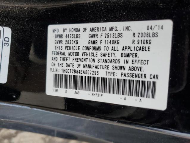 2014 HONDA ACCORD EXL - 1HGCT2B84EA007295