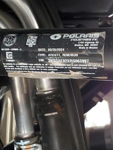2024 POLARIS RZR TURBO 3NSGAE92XRG063997