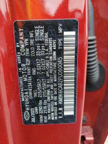 2023 HYUNDAI KONA SEL - KM8K6CAB2PU060045