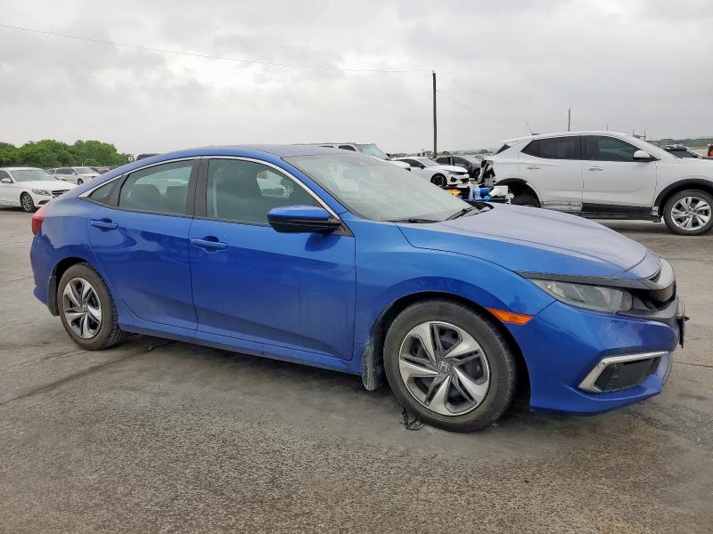 Vin: 19xfc2f64ke018486, lot: 55268335, honda civic lx 20194