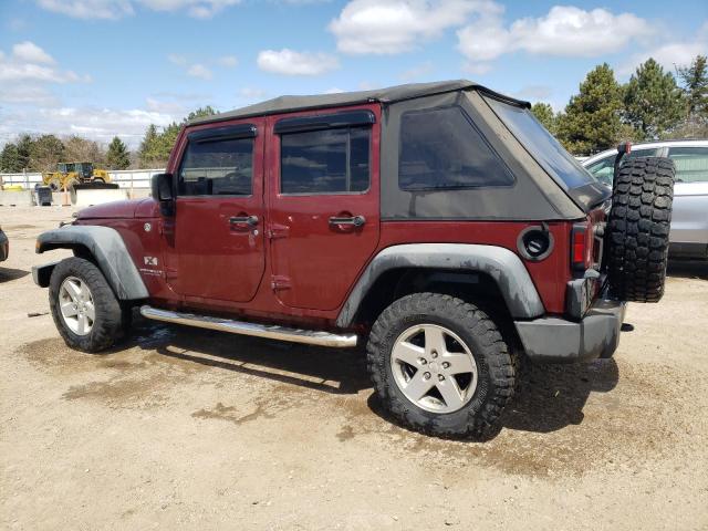 JEEP WRANGLER U 2008 burgundy  gas 1J8GA391X8L592843 photo #3