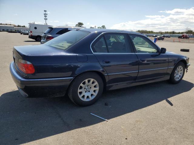 BMW 740 I AUTO 2001 blue  gas WBAGG83441DN89374 photo #4