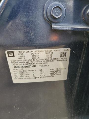 2017 GMC TERRAIN SL - 2GKALPEK8H6330877