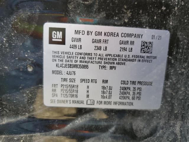 2021 BUICK ENCORE PRE - KL4CJESB5MB350895