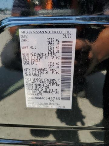 2015 INFINITI QX60 - 5N1AL0MN6FC545785
