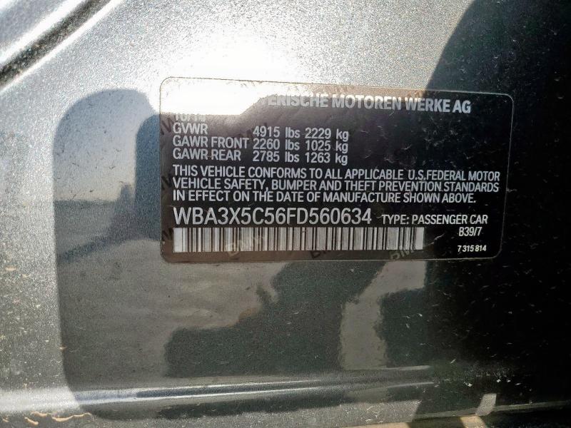 2015 BMW 328 XIGT - WBA3X5C56FD560634