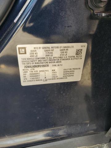 2015 CHEVROLET EQUINOX LS - 2GNALAEK0F6189378