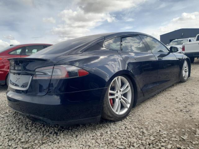 TESLA MODEL S 2012 blue  electric 5YJSA1DP0CFP02909 photo #4