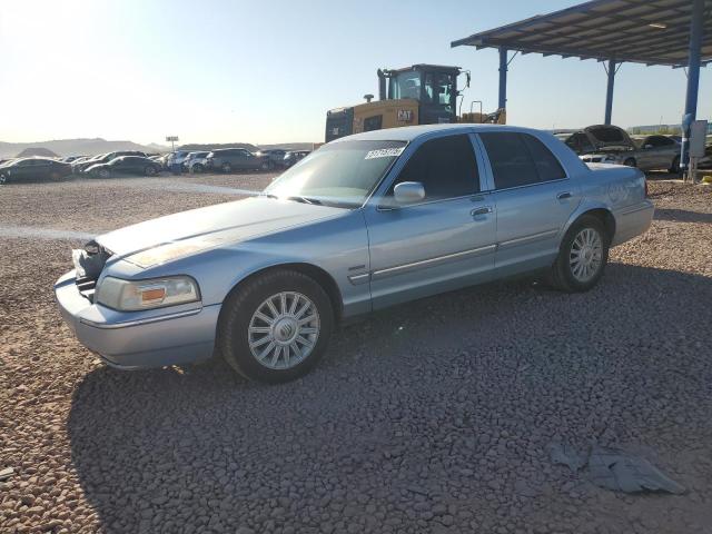 MERCURY GRAND MARQ 2009 blue sedan 4d flexible fuel 2MEHM75V09X611485 photo #1