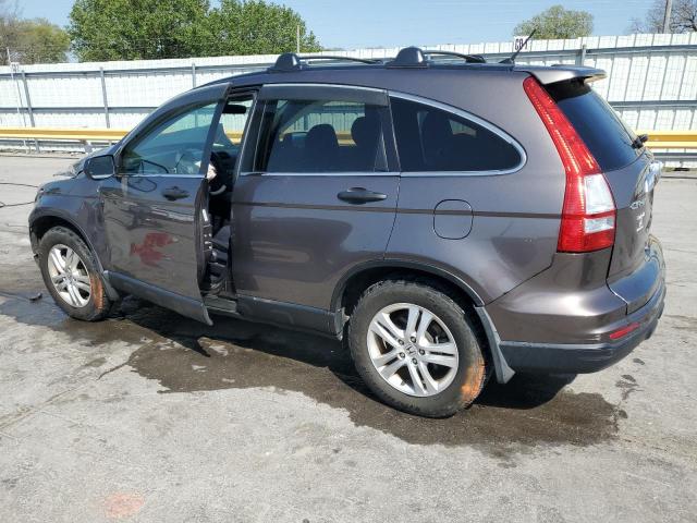 HONDA CR-V EX 2011 gray  gas 3CZRE3H50BG701222 photo #3