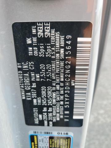 2022 KIA TELLURIDE - 5XYP3DHC2NG215649