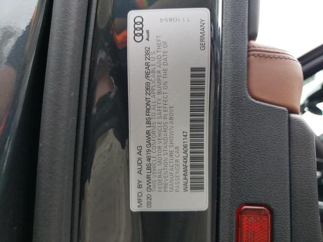 2020 AUDI A4 PREMIUM - WAUHMAF4XLA061147